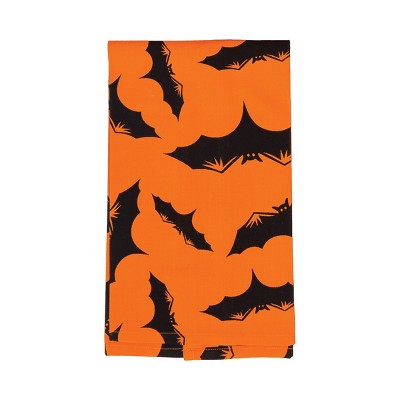 C&F Home Batty Halloween Feed Sack Woven Cotton Kitchen Dishtowel