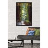 Trends International Lantern Press - Redwoods Pathway in Trees Framed Wall Poster Prints - 2 of 4
