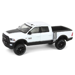 1/64 Lifted 2017 Ram 2500 Power Wagon Pickup Truck White Exclusive 51582-A - 1 of 4