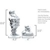 Nambe Mini Santa w/ Gift Bag - 4 of 4