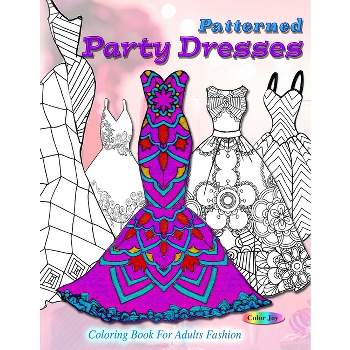 Patterned party dresses - by  Color Joy (Paperback)