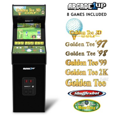 Golden Tee 3D Deluxe Arcade Machine with 17-Inch Screen