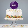 McKendree University Primary Logo Acrylic Cake Topper Party Decoration for Wedding Anniversary Birthday Graduation - 4 of 4