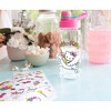 Silver Buffalo Sanrio Hello Kitty Unicorn Twist Spout Water Bottle and Sticker Set | 20 Ounces - image 3 of 4