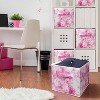 Sorbus 11 Inch Foldable Fabric Storage Cube Bin with Handles - for Organizing Pantry, Closet, Nursery, Playroom, and More - 3 of 4