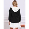 Jess by Meiko Women's Double Layer Hooded Pullover Dress - 4 of 4