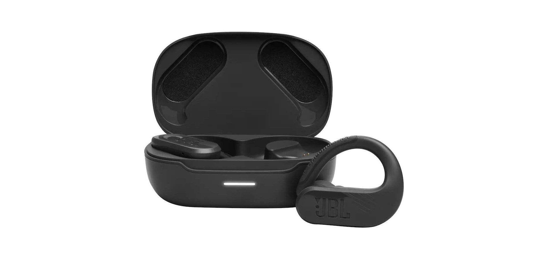 Refurbished: JBL Endurance Peak 3 Dust and Waterproof True Wireless Active Earbuds - Black- Manufacturer Refurbished