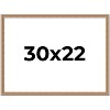PosterPalooza | Deco Brown Picture Frame - UV Acrylic, Backing Board, Hanging Hardware Included - 2 of 4