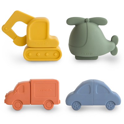 CityFurn Vehicles Mold Free Bath Play Set - 4 Pack