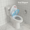 Whizmax Toilet Seat with Slow Soft Close - Easy to Install and Clean, Never Loosens - 4 of 4