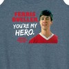 Women's - Ferris Bueller's Day Off - Ferris My Hero Graphic Racerback Tank - 2 of 4