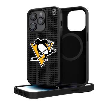 Keyscaper Pittsburgh Penguins Text Backdrop Magnetic Phone Case