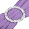 Unique Bargains Polyester Wedding Decoration Stretch Chair Sashes Bows 25 Pcs - 4 of 4