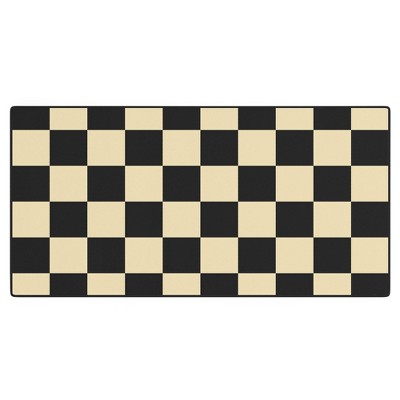 Jen Du Classy Checkerboard Desk Mat