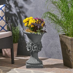 Gulches Garden Urn Planter - Elevate Your Garden with Style and Versatility - 1 of 4