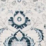 cream/dark blue