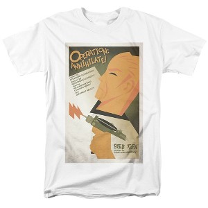 Star Trek Tos Episode 29 Adult T-Shirt White - 1 of 4