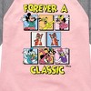 Girls' - Disney - Forever A Classic Shirt Tail Raglan Graphic T-shirt - 2 of 3