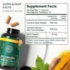 Primal Harvest Turmeric Complex, 1 Pack: Joint & Mobility Support with Turmeric Root, Extract & BioPerine for Men & Women (60ct) - 2 of 4