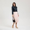Women's Satin Cowl Neck Blouse - A New Day™ - 3 of 3
