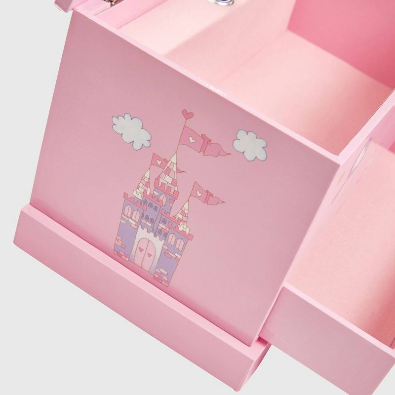 Mele & Co. Kerri Girls' Musical Ballerina Jewelry Box - Pink, 5 of 9