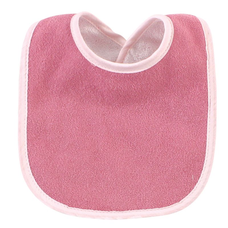 Hudson Baby Infant Girl Cotton and Polyester Bibs 10pk, Cute, Kind And Beautiful, One Size, 6 of 13