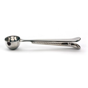 RSVP Endurance Stainless Steel Coffee Scoop n Clip - 1 of 2