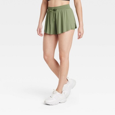 Women's Mid-Rise Double Layer Run Shorts - JoyLab