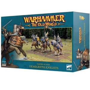 Demigryph Knights Empire Of Man Warhammer Old World - 1 of 1