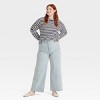 Women's High-Rise Sailor Wide Leg Ankle Jeans - Universal Thread™ - 3 of 3