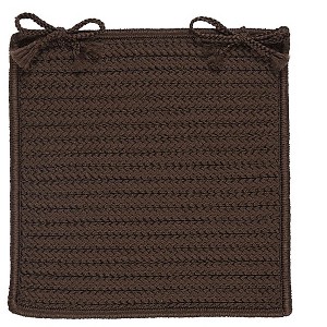 Colonial Mills Simply Home Solid - Mink Chair Pad, Set of 4 - 1 of 1