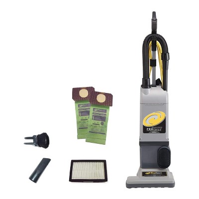 ProTeam ProForce 1200XP 3.25 Quart Multifunctional Upright Vacuum Cleaner with On Board Tools and 50 Foot Extension Cord