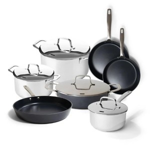 Alva Maestro 11-Piece Ultimate Cookware Collection Premium Stainless Steel & Ceramic Nonstick Pots & Pans Set Non-Toxic All Stovetop & Oven Safe - 1 of 4