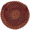 Colonial Mills Midnight - Burnt Brick Chair Pad, 1 Pc - 2 of 2