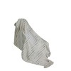 50" X 60" Cream Kantha Cotton Striped Throw Blanket with Embroidery - 4 of 4