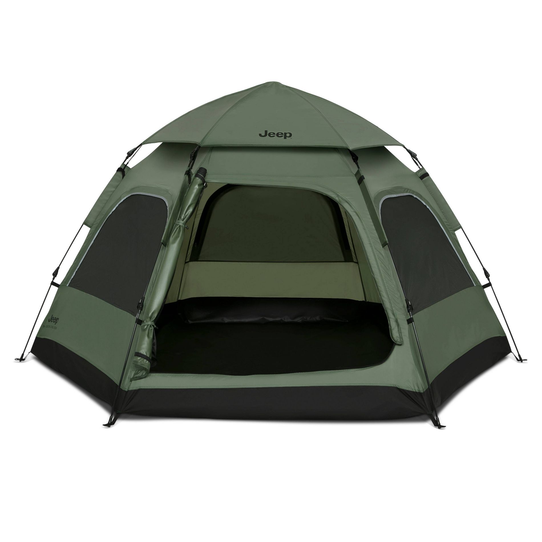 Jeep by Delta Children Compass 4-Person Pop Up Instant Tent with Carry Bag - Olive Green