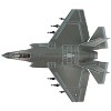 Lockheed F-35C Lightning II Aircraft "VMFA-251" (2024) United States Marine Corps 1/72 Diecast Model by Hobby Master - 4 of 4
