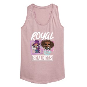 Women's - LOL Surprise! - Royal Realness Graphic Racerback Tank - 1 of 4