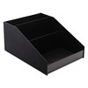 Vertiflex Commercial Grade Horizontal Condiment Organizer, 9 Compartments, 12 x 16 x 7.5, Black - image 2 of 4