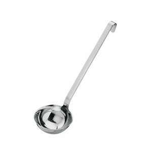 Rosle Stainless Steel Sauce Ladle With Hooked Handle, 2-ounce - 1 of 2