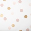 Dotty Polka Pink and Gold Wallpaper - 4 of 4