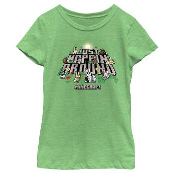 Girl's Minecraft Just Hoppin' Around T-Shirt