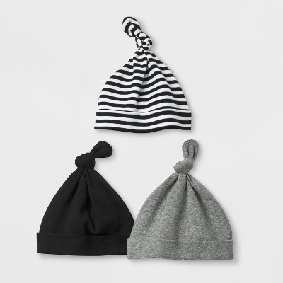 black newborn hat