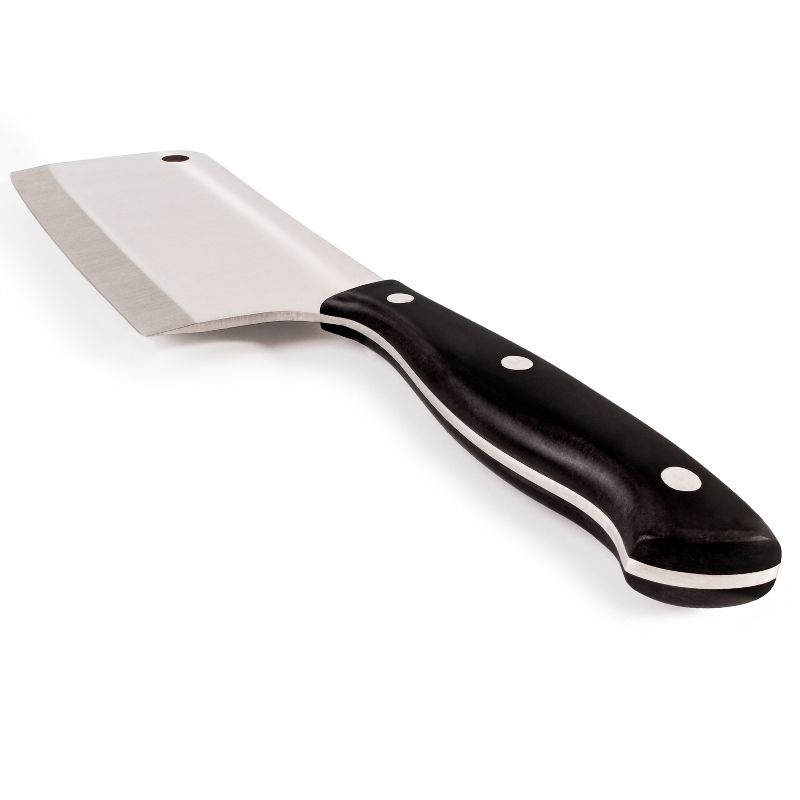 BergHOFF 7" Stainless Steel Cleaver With Three-Rivets Handle, 4 of 6