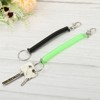 Unique Bargains Spiral Retractable Spring Coil Keychain for Bag Wallet Decoration 4 Pcs - 4 of 4