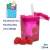 Precidio Design Drink in the Box Eco-Friendly Reusable Juice Box Container, 8 ounce, Blue - 2 of 3