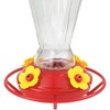 More Birds Royal Glass Hummingbird Feeder -  Red/Clear (28 Ounce) - 2 of 3