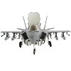 Lockheed Martin F-35B Lightning II Aircraft "Black Death" (2023) US Marine Corps "Air Power" 1/72 Diecast Model by Hobby Master - 3 of 4