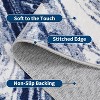 homfan Modern Abstract Area Rug Washable Rugs Stain Resistant Throw Carpet Low Pile Folding Floor Cover with Non-Slip Backing - 2 of 4