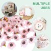 Unique Bargains Silk Decor DIY Wedding Mini Bulk Artificial Daisy Flowers Heads - 4 of 4